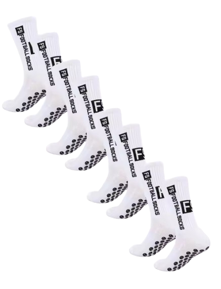 4 Pairs Football Grip Socks