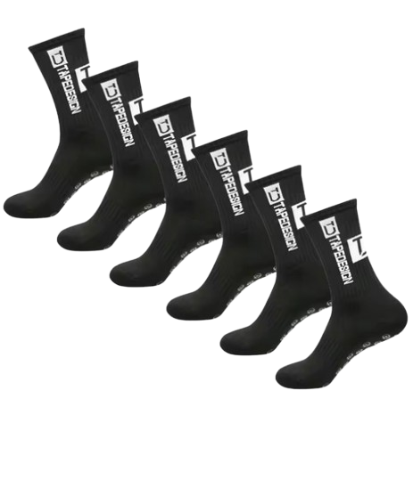 4 Pairs Football Grip Socks