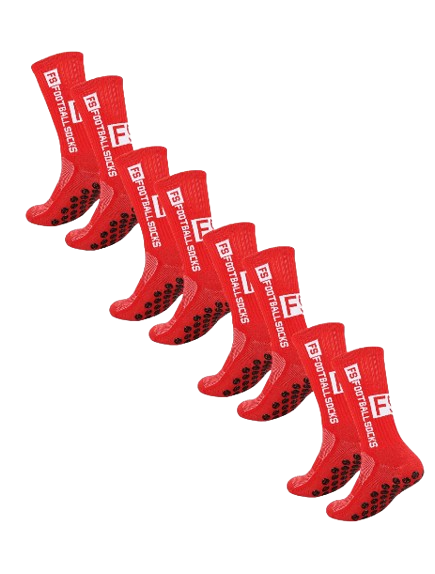 4 Pairs Football Grip Socks